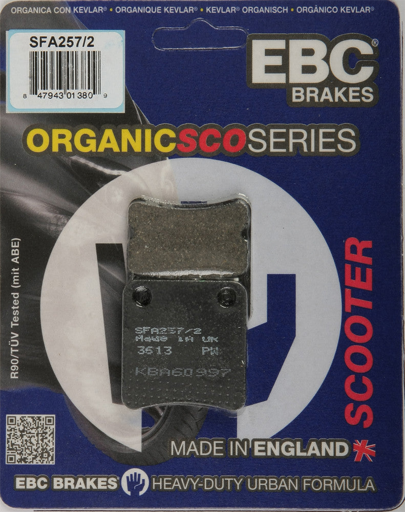 EBC Sfa Brake Pads Organic