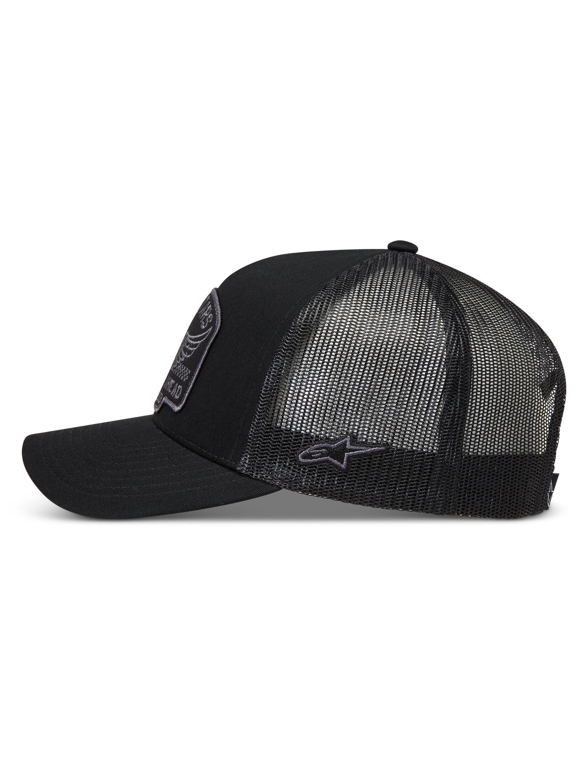 HERITAGE PATCH TRUCKER HAT BLACK/GREY
