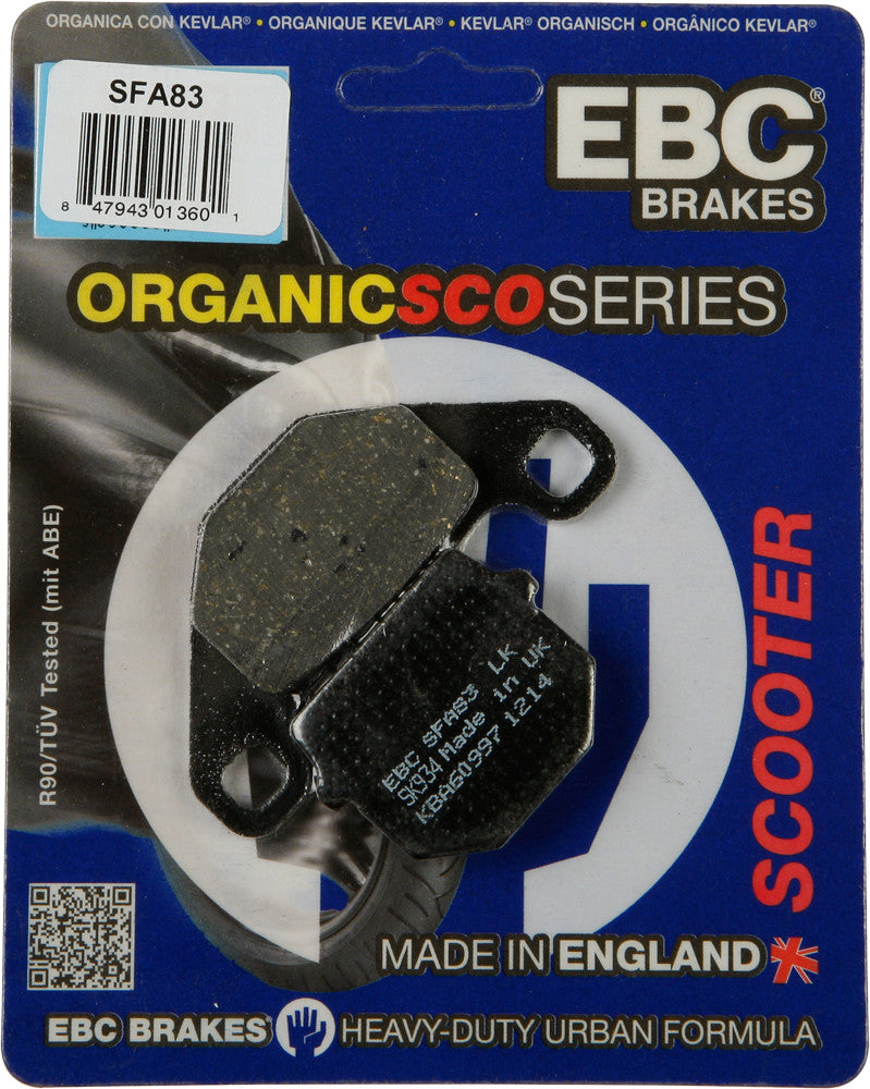 EBC Sfa Brake Pads Organic