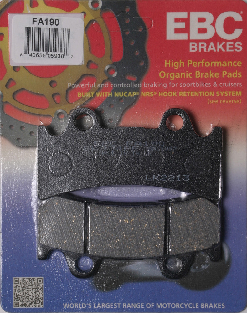 EBC FA Brake Pads Organic — FA1xx
