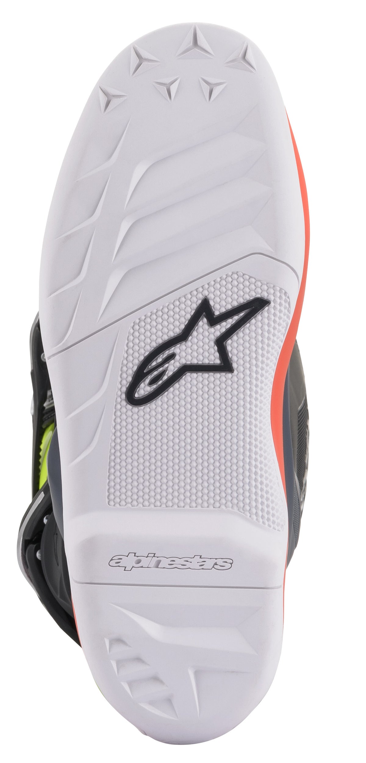 TECH 7S BOOTS DARK GREY/ RED FLUO/YELLOW FLUO