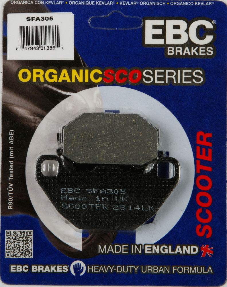 EBC Sfa Brake Pads Organic