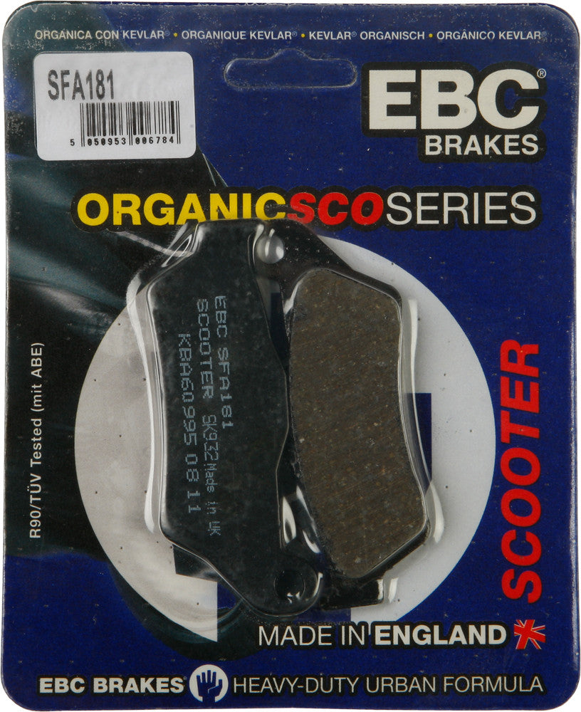 EBC Sfa Brake Pads Organic