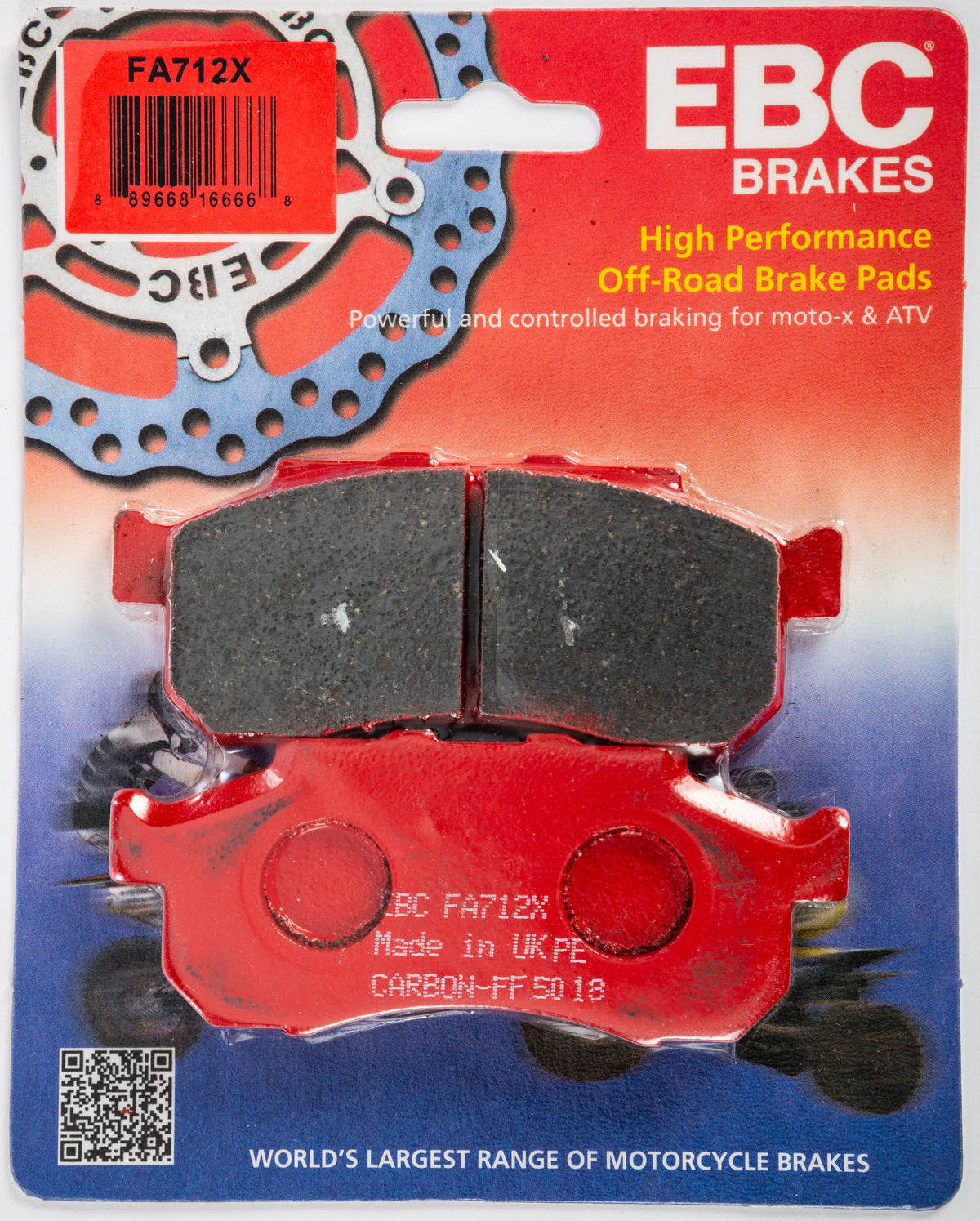 EBC FA Brake Pads X — FA7xx