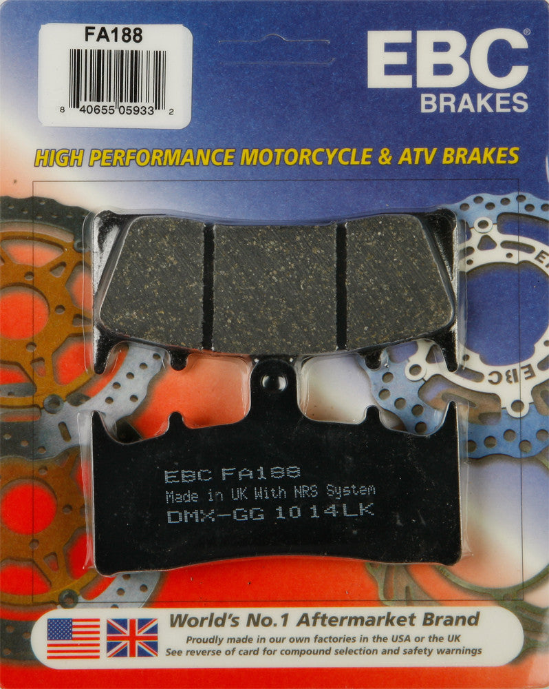 EBC FA Brake Pads Organic — FA1xx