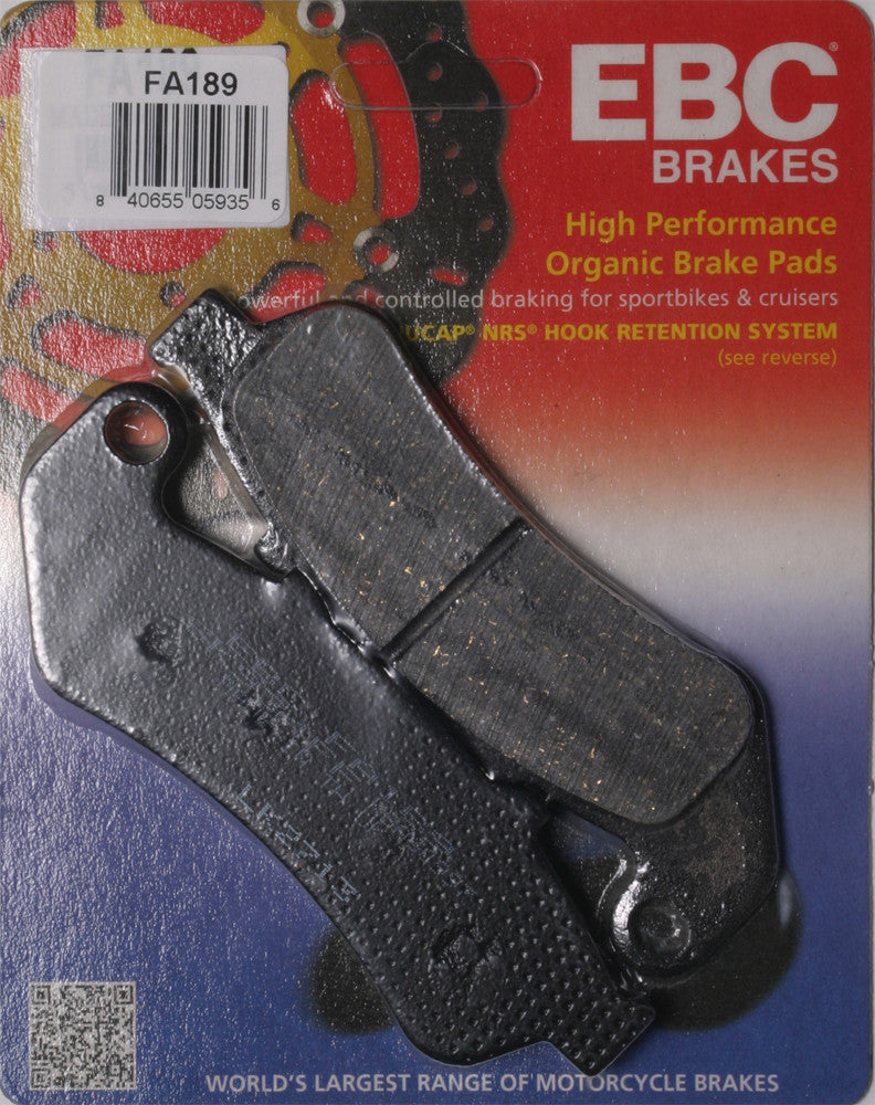 EBC FA Brake Pads Organic — FA1xx