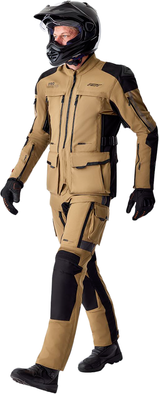 PS ADVENTURE D3O JACKET SAND/BLACK TEXTILE