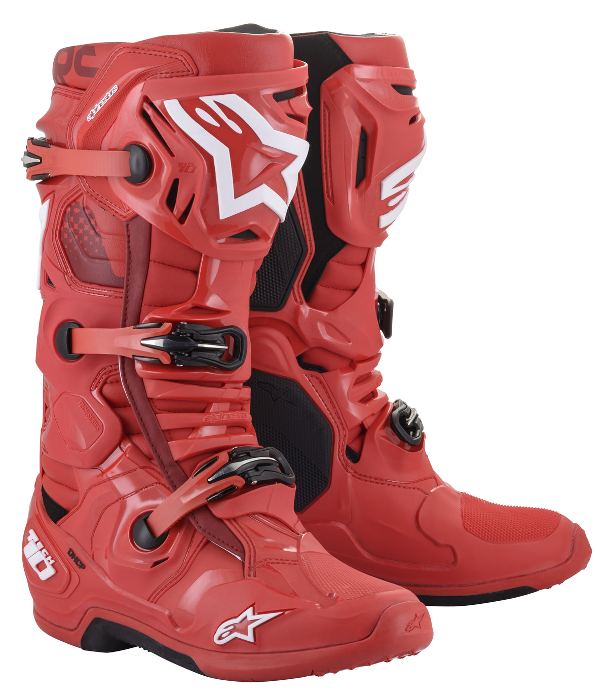 TECH 10 BOOTS RED
