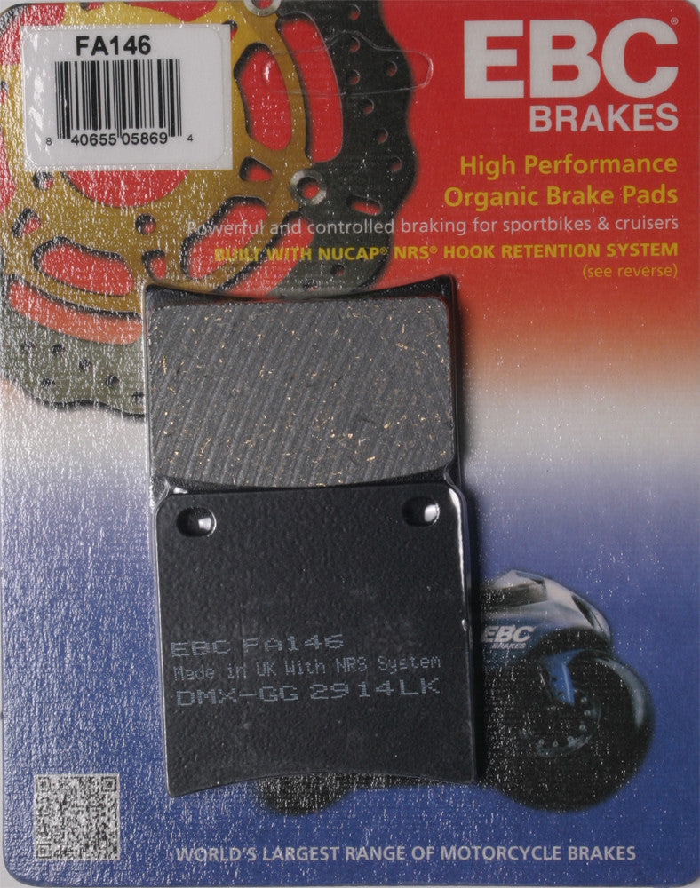 EBC FA Brake Pads Organic — FA1xx