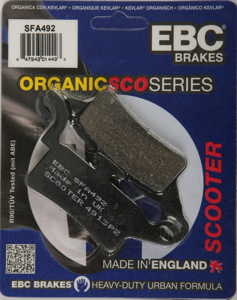 EBC Sfa Brake Pads Organic