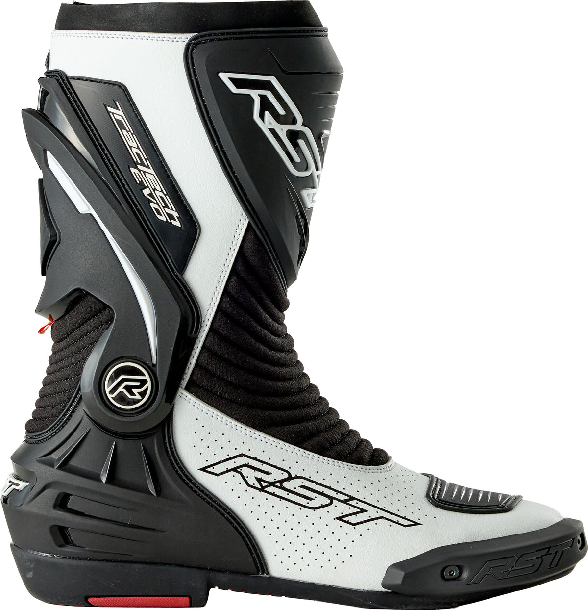 TRACTECH EVO D3O BOOT BLACK/WHITE