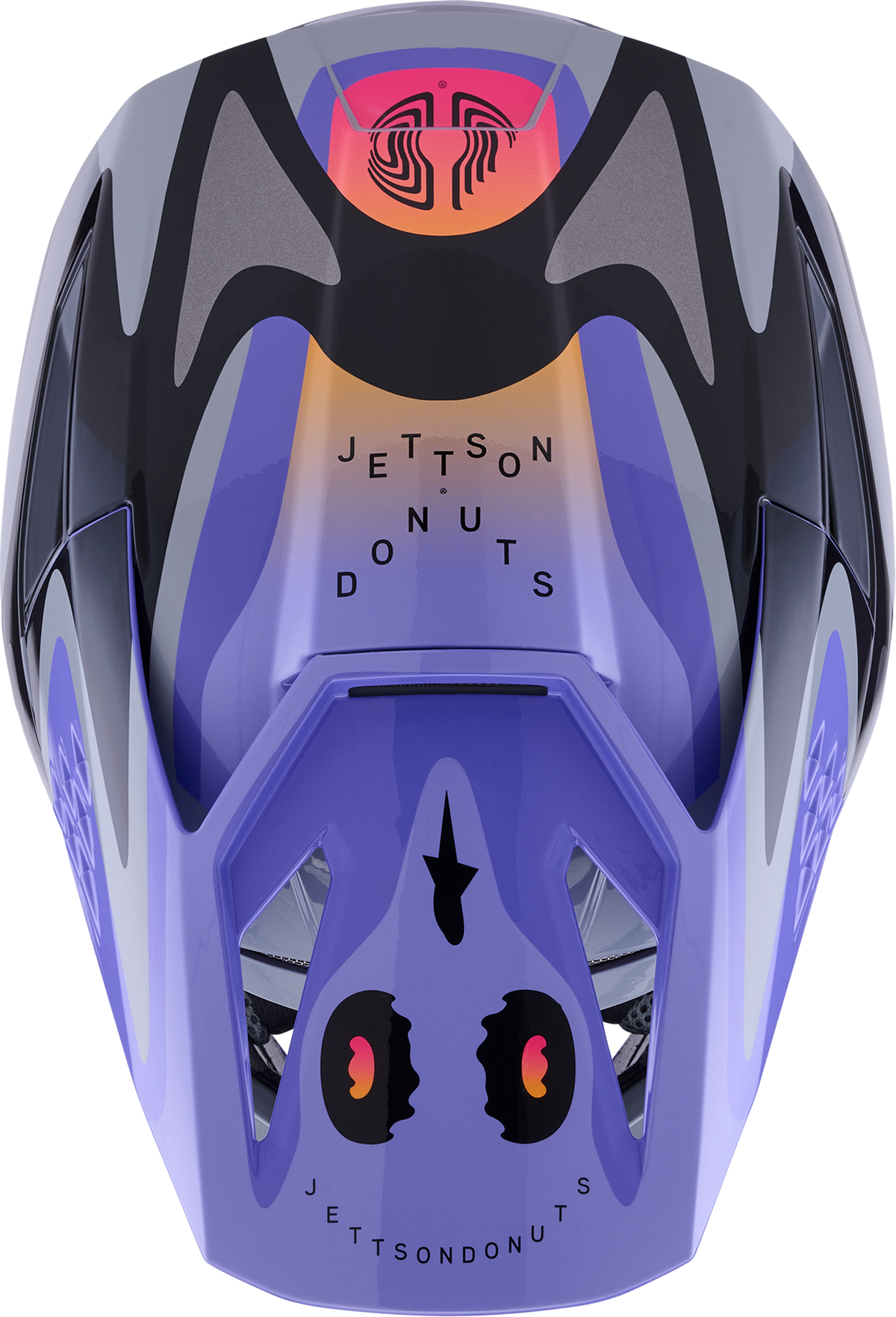 JETTSON SM3 HELMET GRY/PURP/BLK GLOSSY