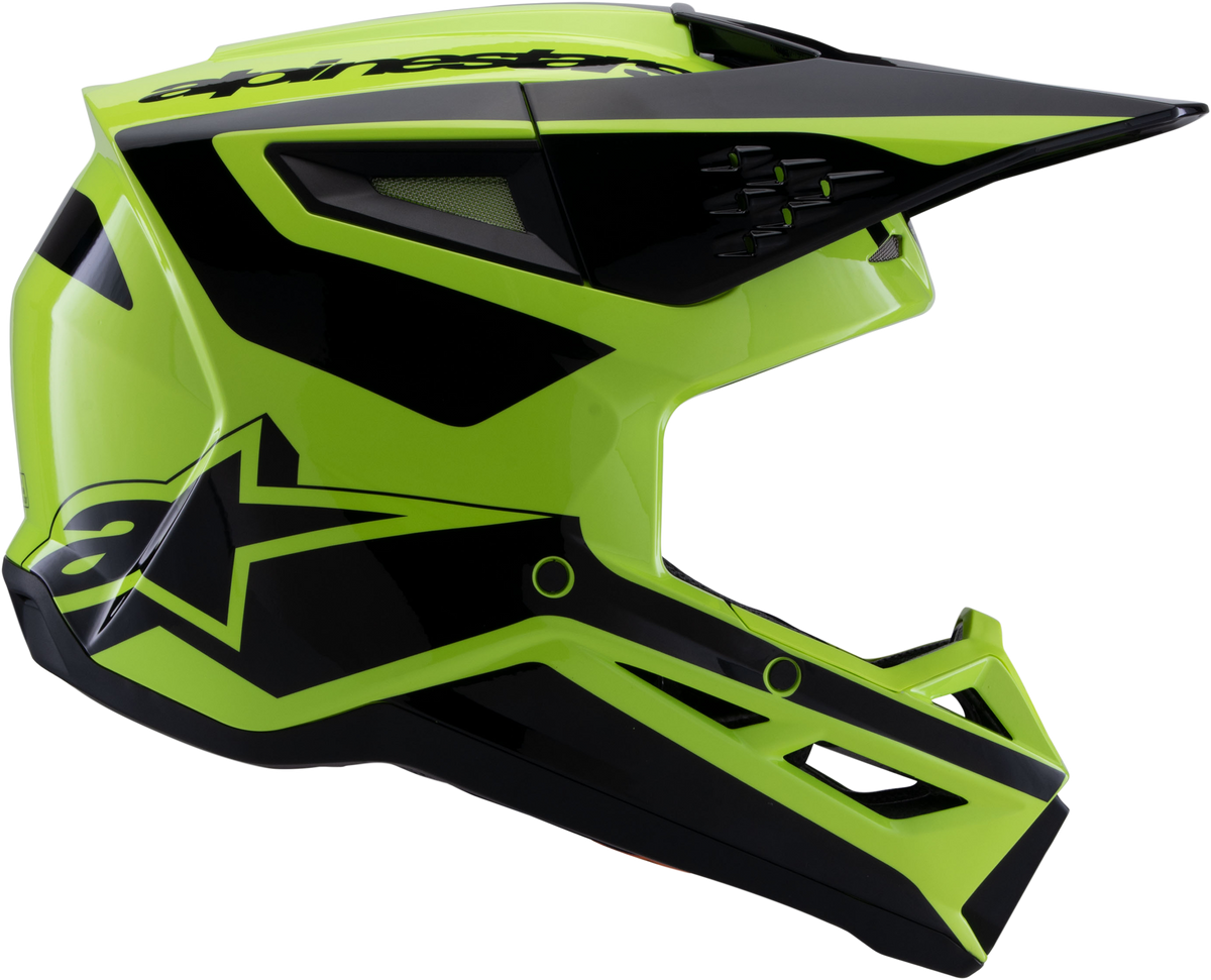 SM3 HEAT HELMET YELLOW FLUO/BLACK GLOSSY