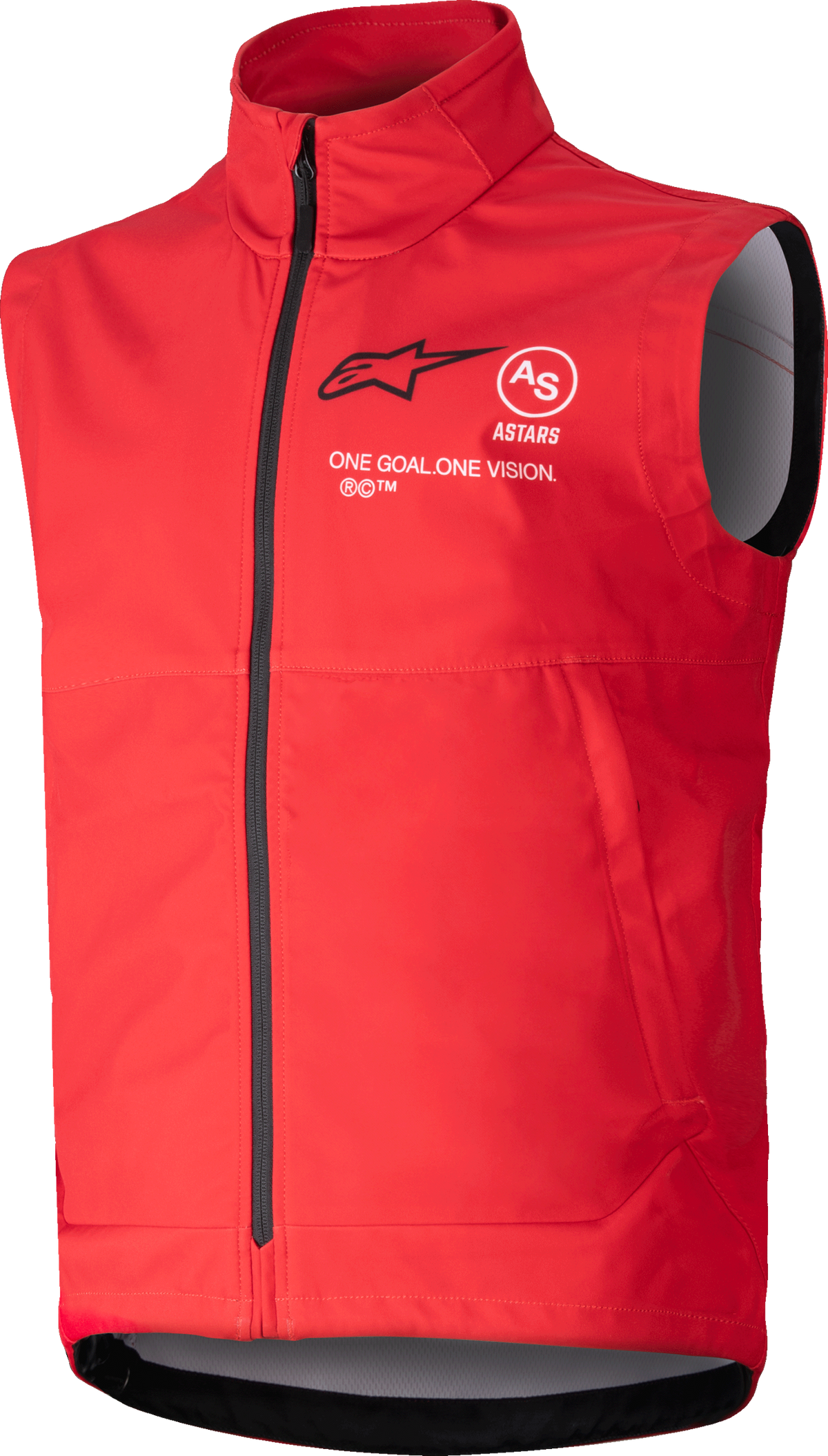 YOUTH TECHSTAR SOFTSHELL VEST BRIGHT RED