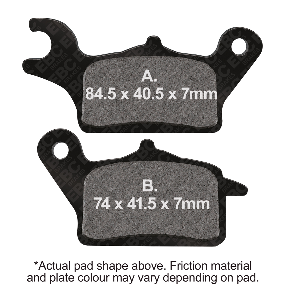 EBC Sfa Brake Pads Organic