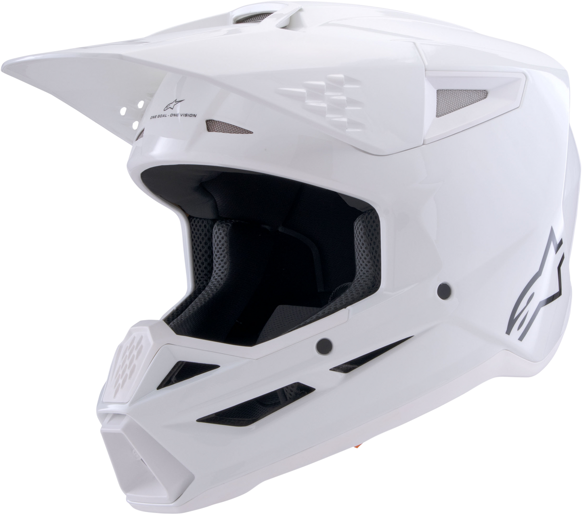 SM3 SOLID HELMET WHITE GLOSSY