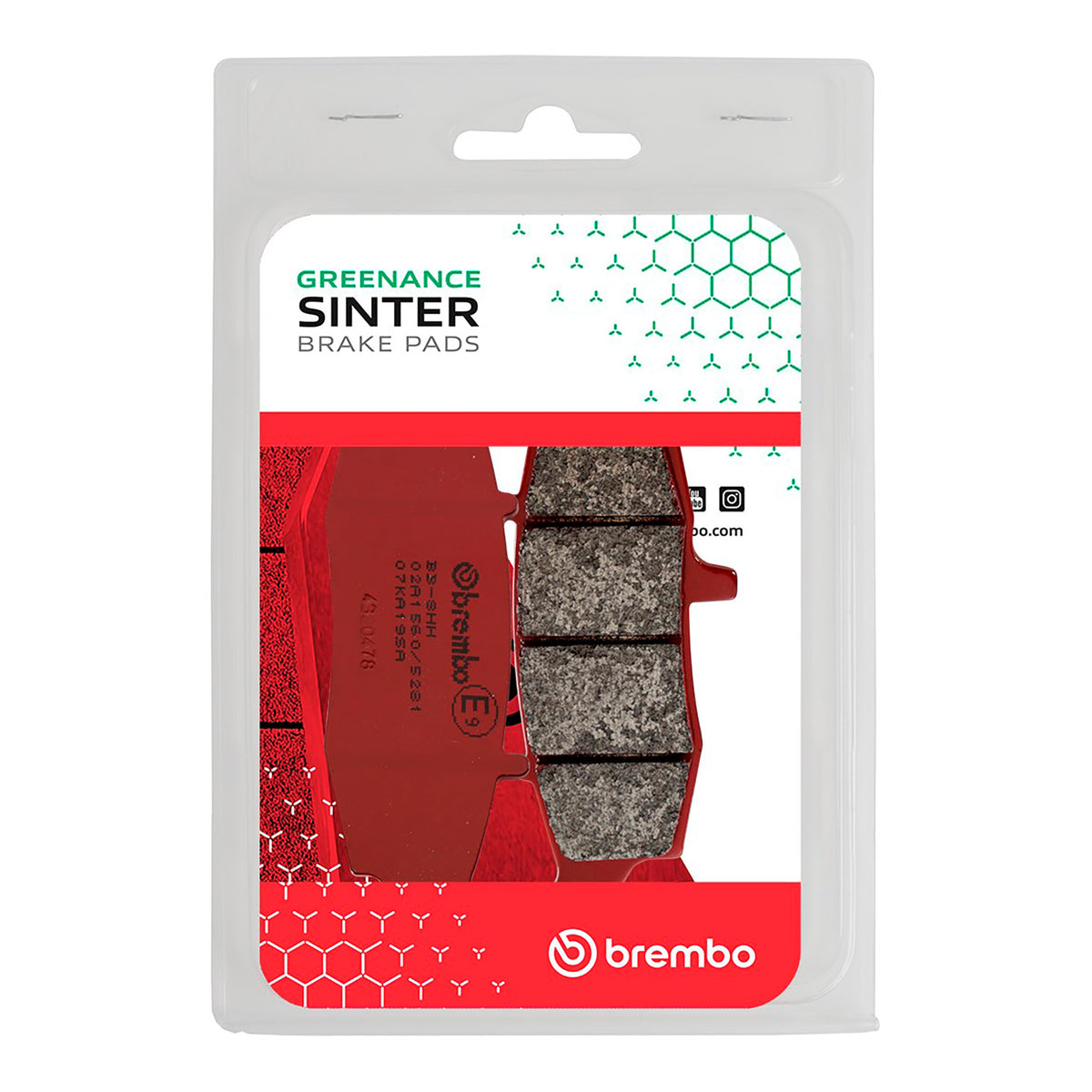 Brembo PRIME SA BRAKE PADS SINTERED