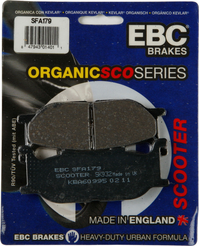 EBC Sfa Brake Pads Organic
