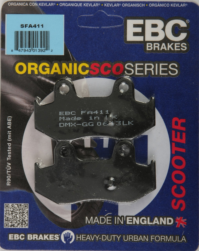 EBC Sfa Brake Pads Organic