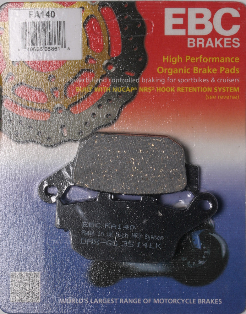 EBC FA Brake Pads Organic — FA1xx
