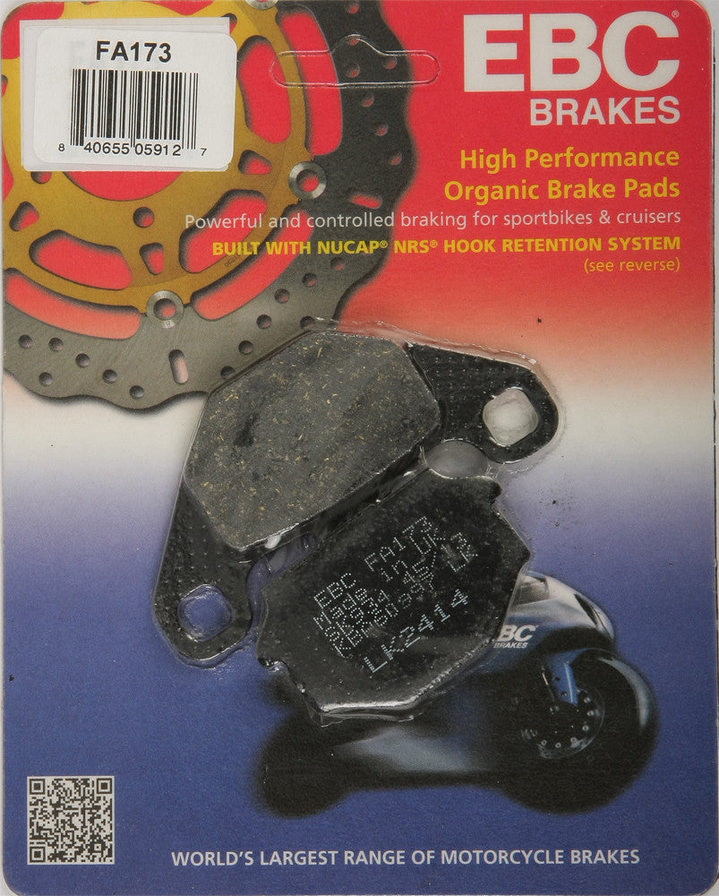 EBC FA Brake Pads Organic — FA1xx