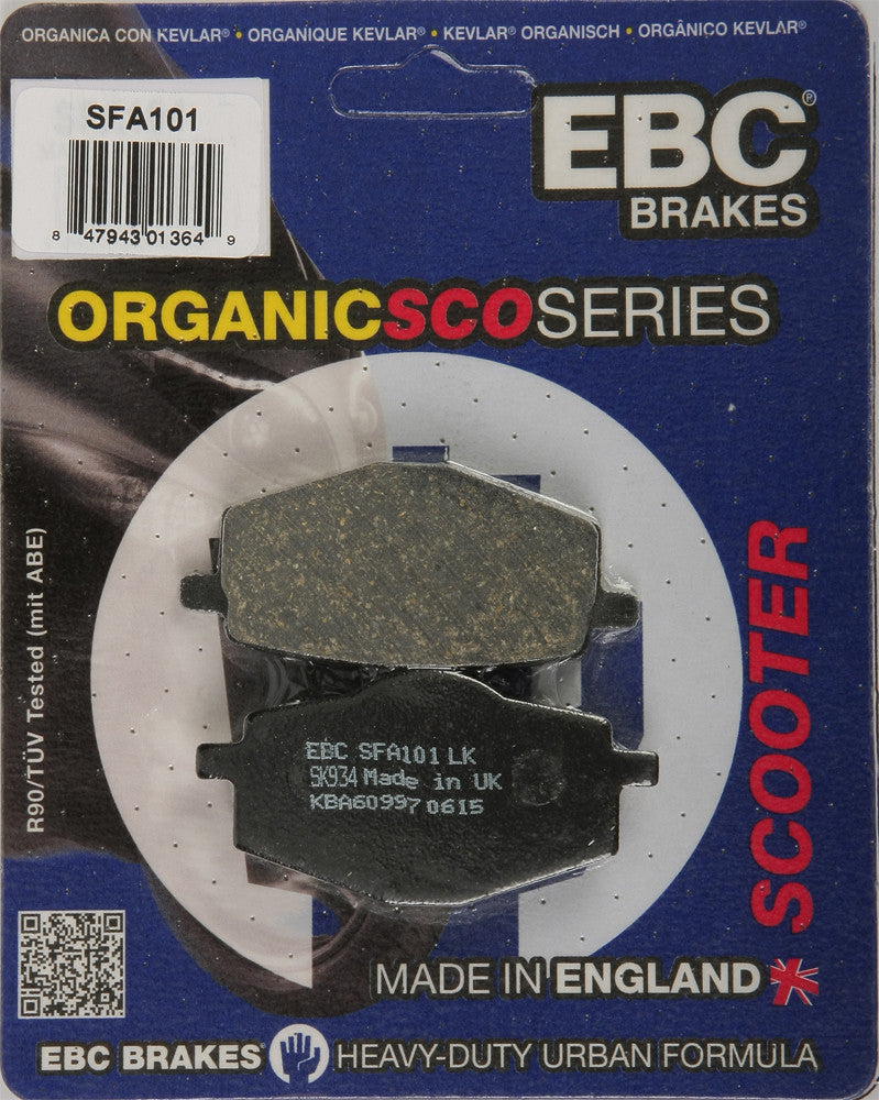 EBC Sfa Brake Pads Organic