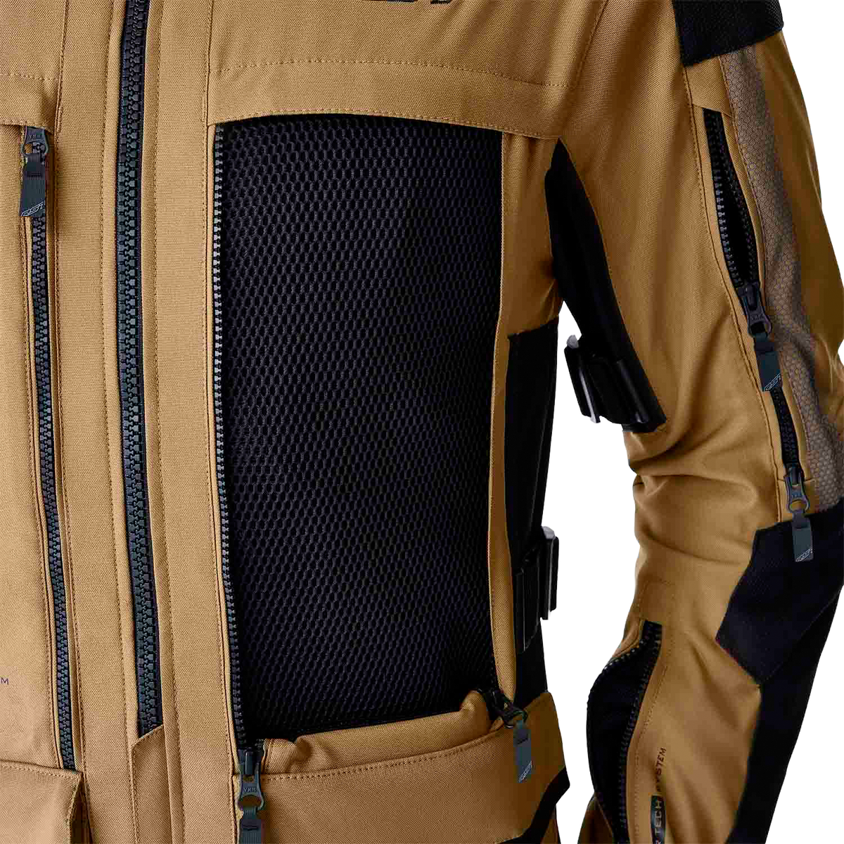 PS ADVENTURE D3O JACKET SAND/BLACK TEXTILE
