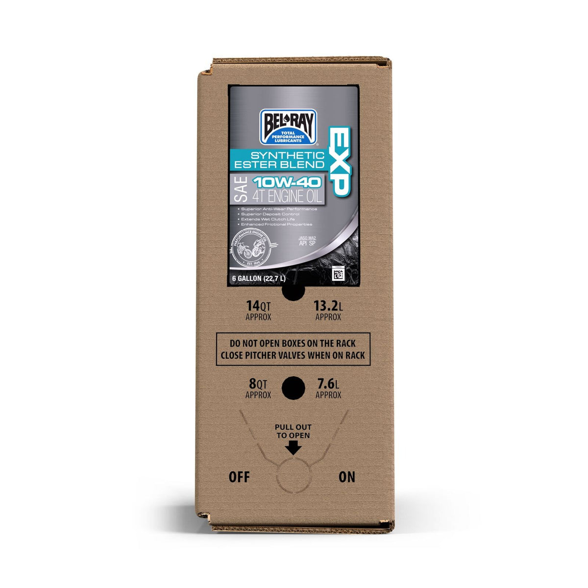 Bel-Ray EXP Semi-Synthetic Ester Blend 4T Engine Oil