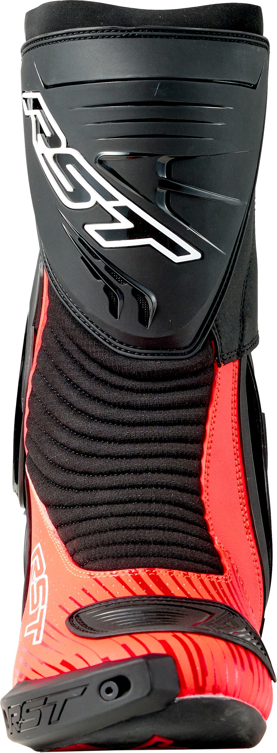 TRACTECH EVO D3O BOOT BLACK/FLO RED