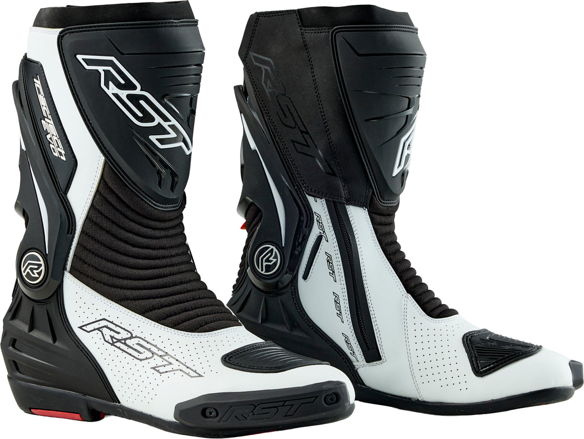 TRACTECH EVO D3O BOOT BLACK/WHITE