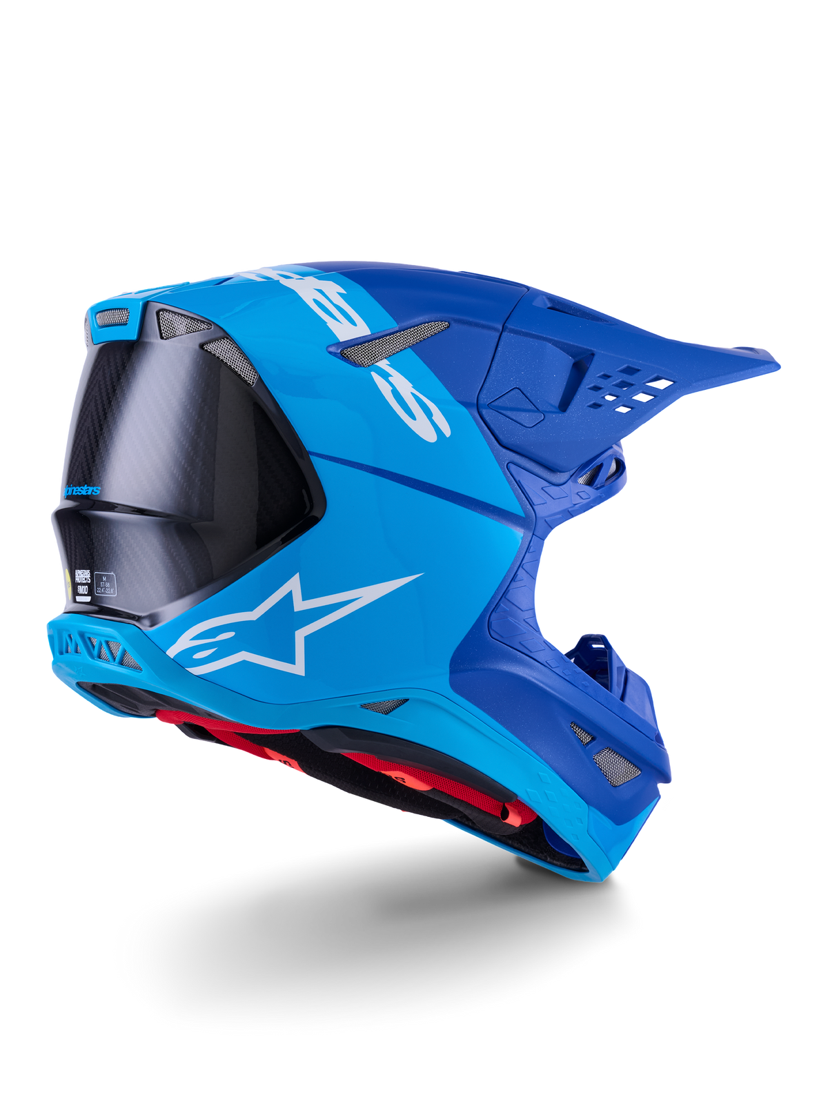 SUPERTECH S-M10 FLOOD HELMET MET BLU/MD BLU/BLK CRB M&G