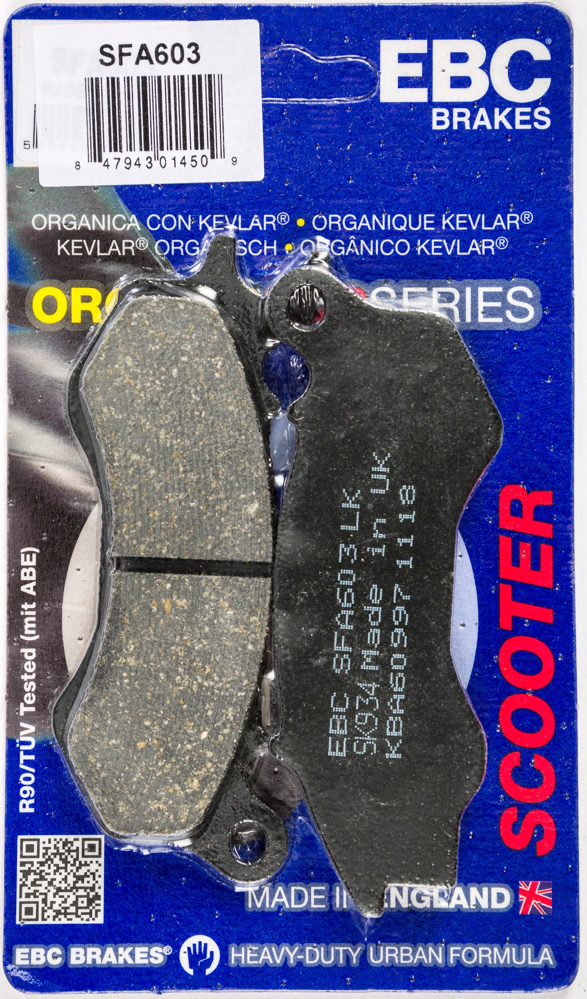 EBC Sfa Brake Pads Organic