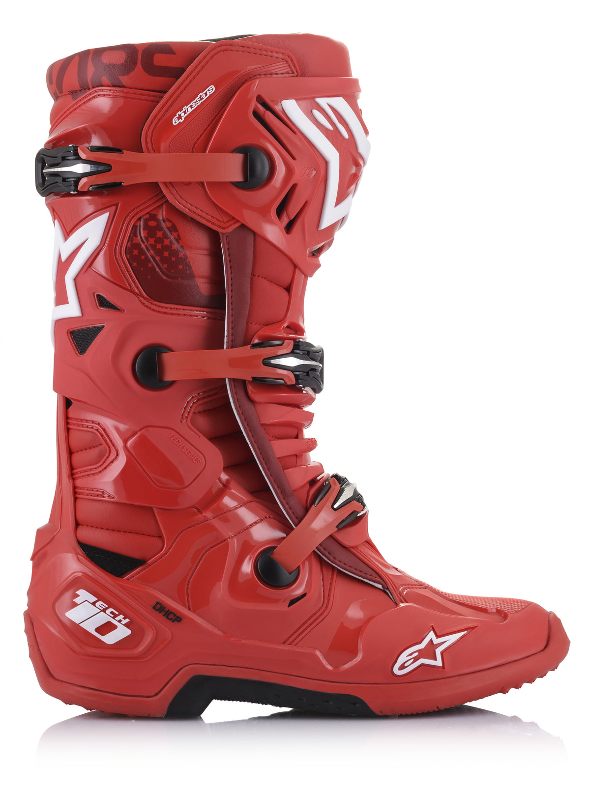 TECH 10 BOOTS RED