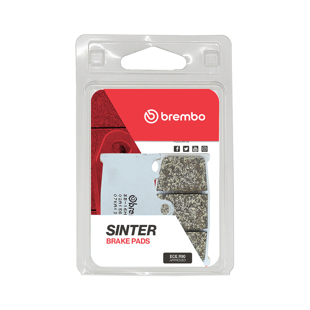 Brembo PRIME LA BRAKE PADS SEMI SINTERED
