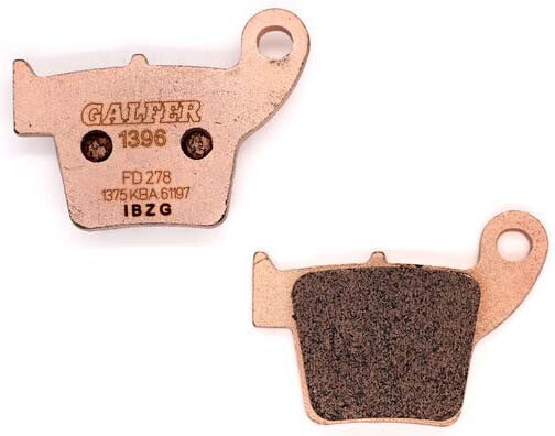 Galfer HH Sintered Brake Pads — Compound 1396 — manufacturer catalog photo