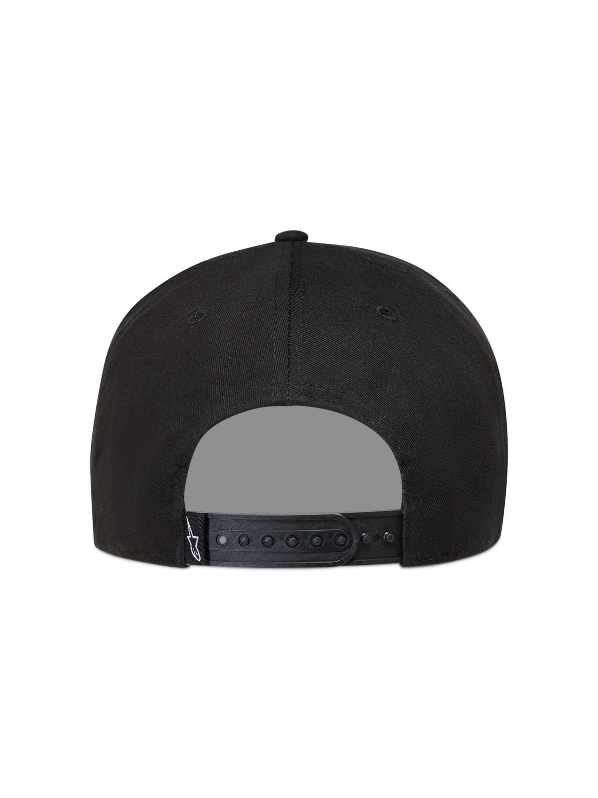 LABEL SNAPBACK HAT BLACK