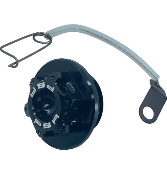PSR 0950-0434 00-01313-22 Oil Filler Cap Kit Oil Cap Kit - Black - M27 x 3.0