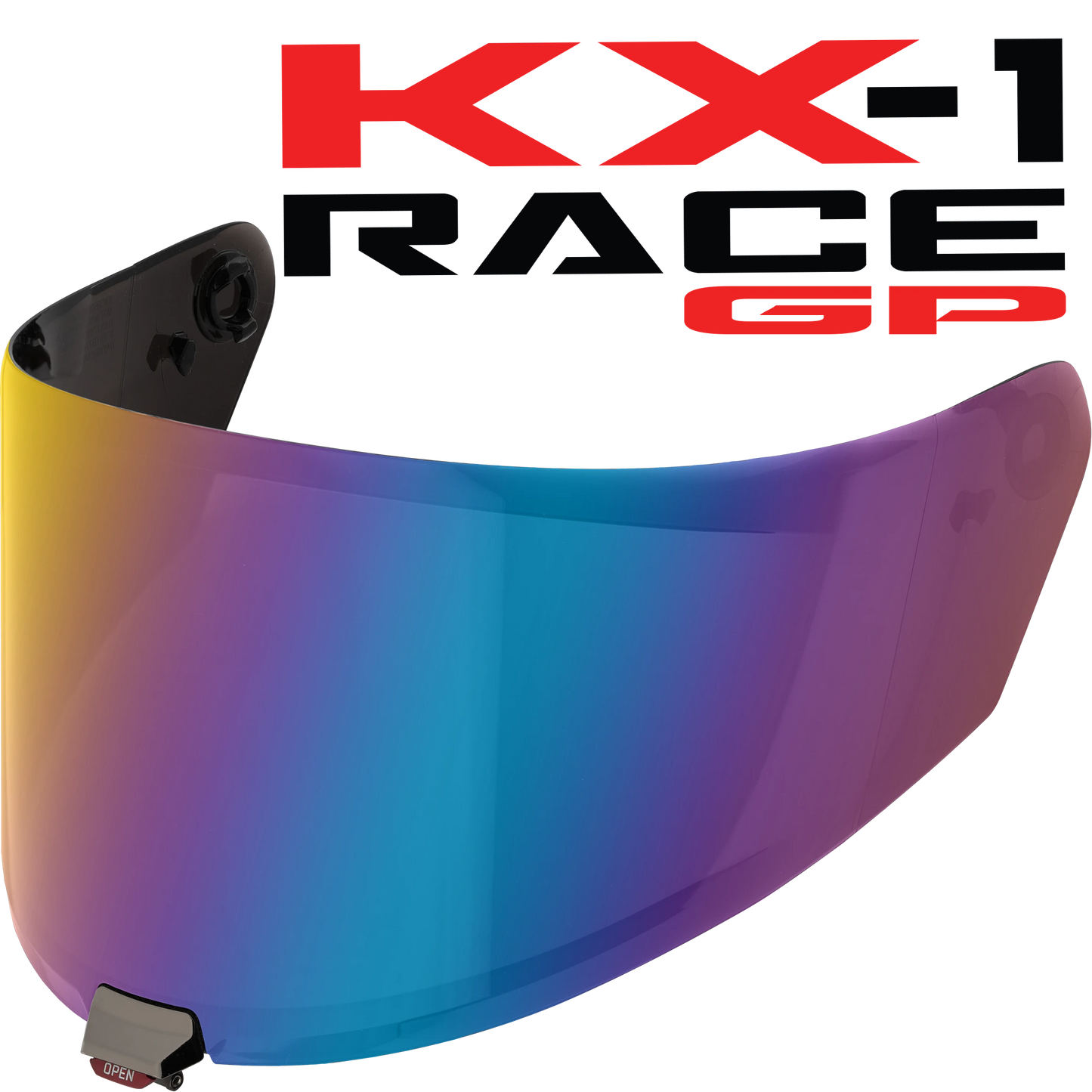 KYT KX-1 Race GP Motorcycle Helmet Visors | KYT Americas