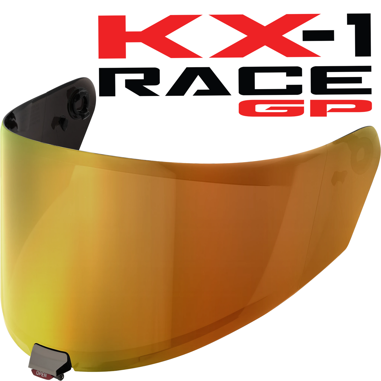 KYT KX-1 Race GP Motorcycle Helmet Visors | KYT Americas