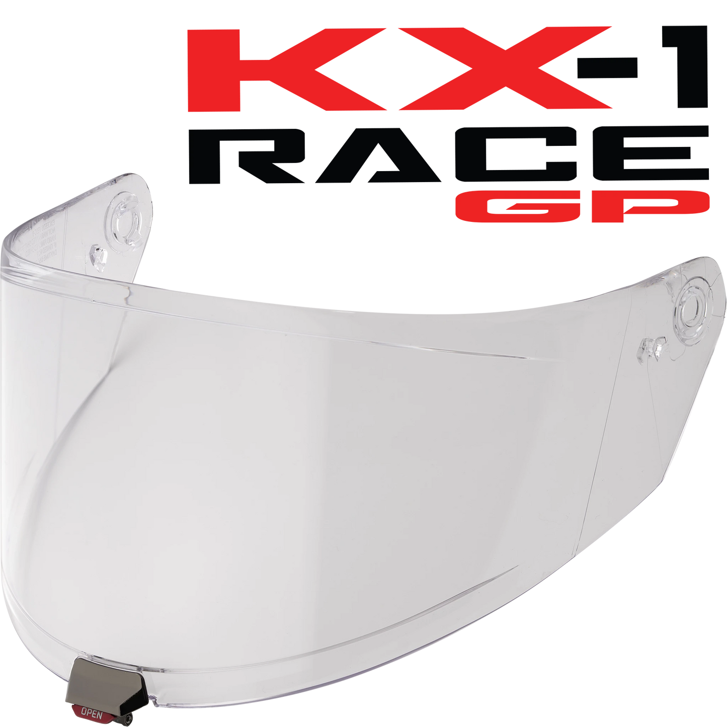 KYT KX-1 Race GP Motorcycle Helmet Visors | KYT Americas