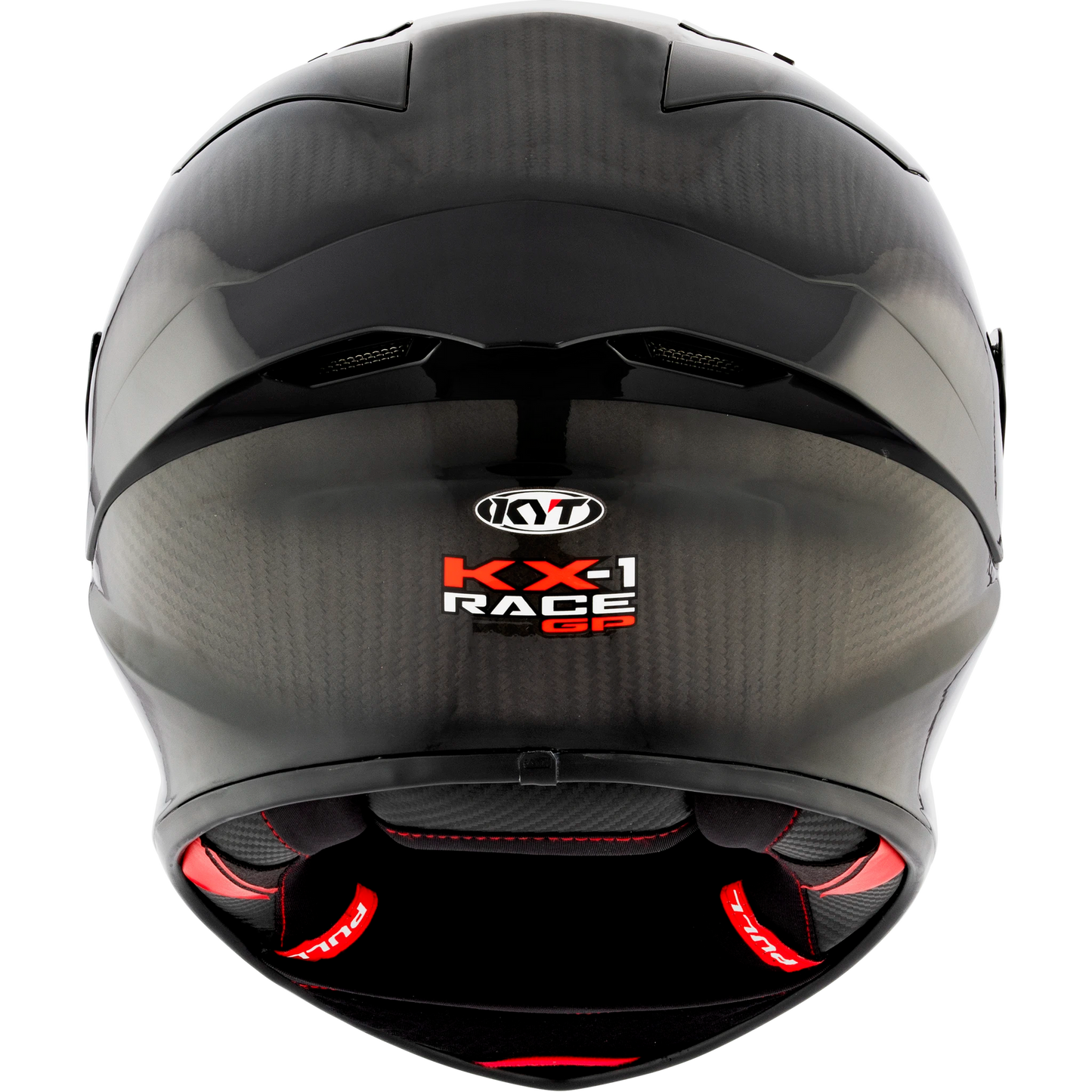 KYT KX-1 Race GP Full Face Motorcycle Helmets | Glossy Carbon | KYT Americas