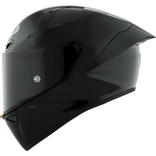 KYT KX-1 Race GP Full Face Motorcycle Helmets| Plain Black (Glossy) | KYT Americas