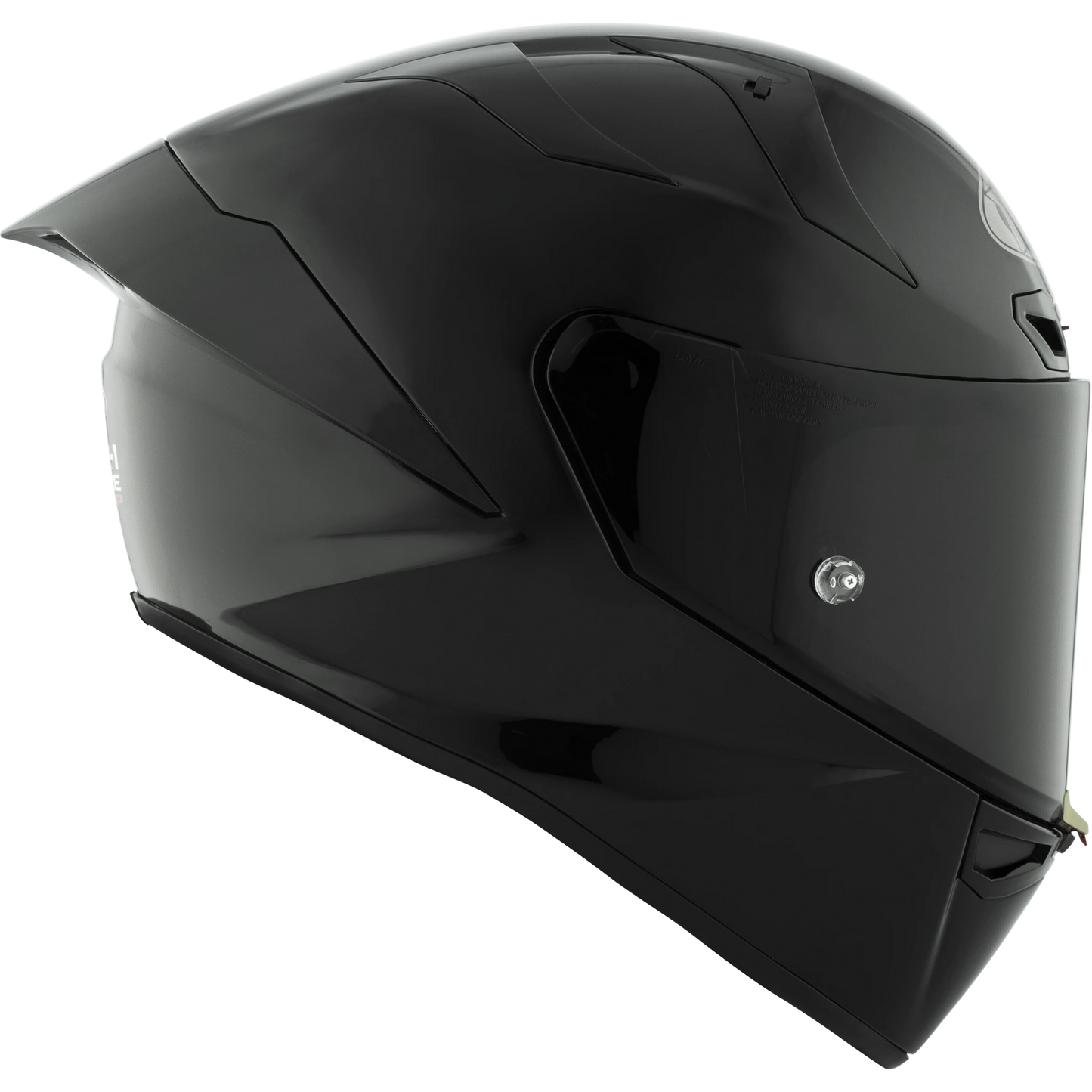 KYT KX-1 Race GP Full Face Motorcycle Helmets| Plain Black (Glossy) | KYT Americas