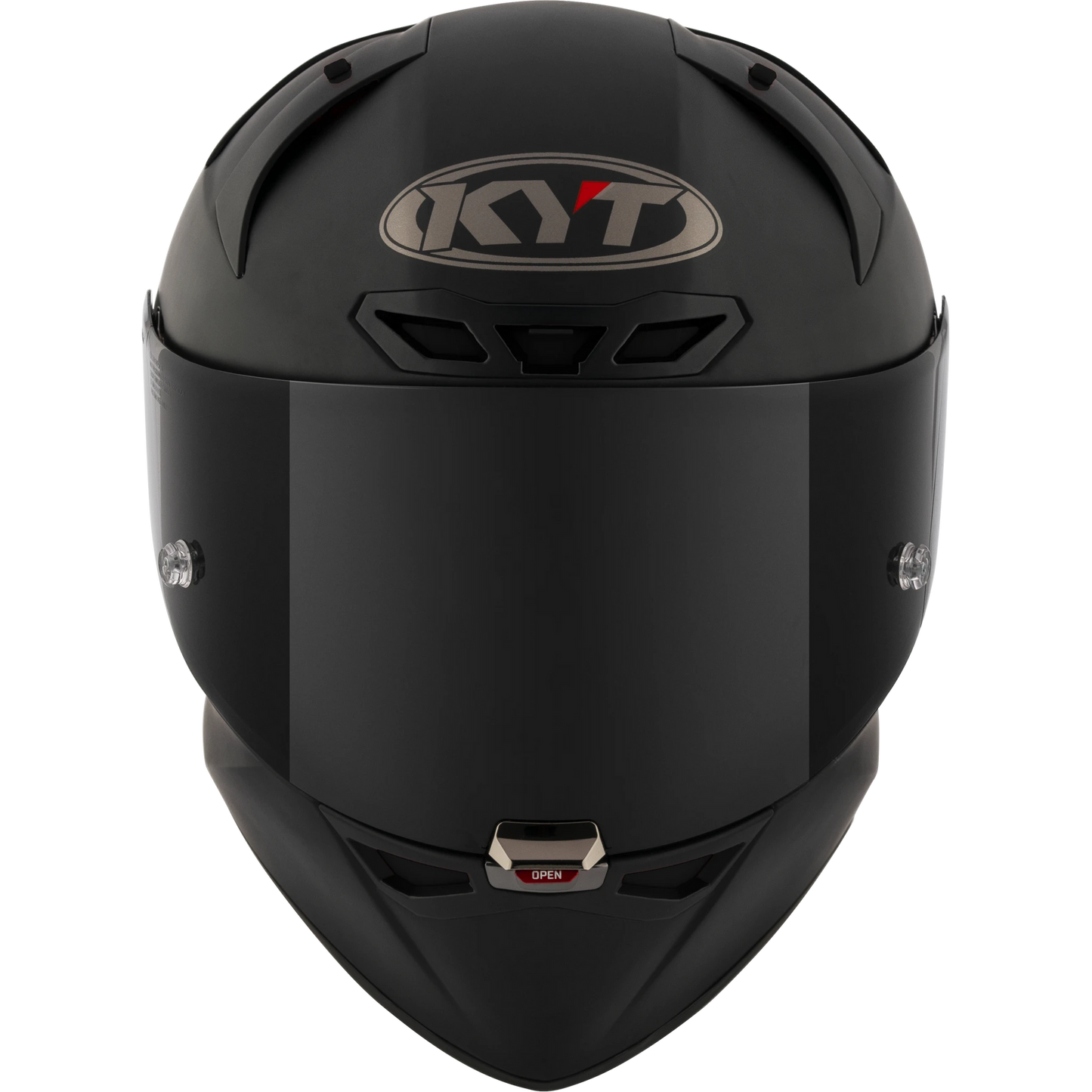KYT KX-1 Race GP Full Face Motorcycle Helmets | Plain Black (Matte) | KYT Americas