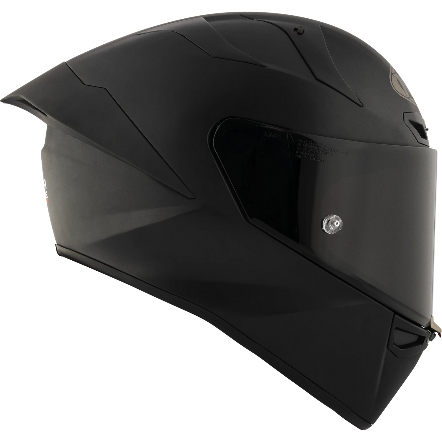 KYT KX-1 Race GP Full Face Motorcycle Helmets | Plain Black (Matte) | KYT Americas
