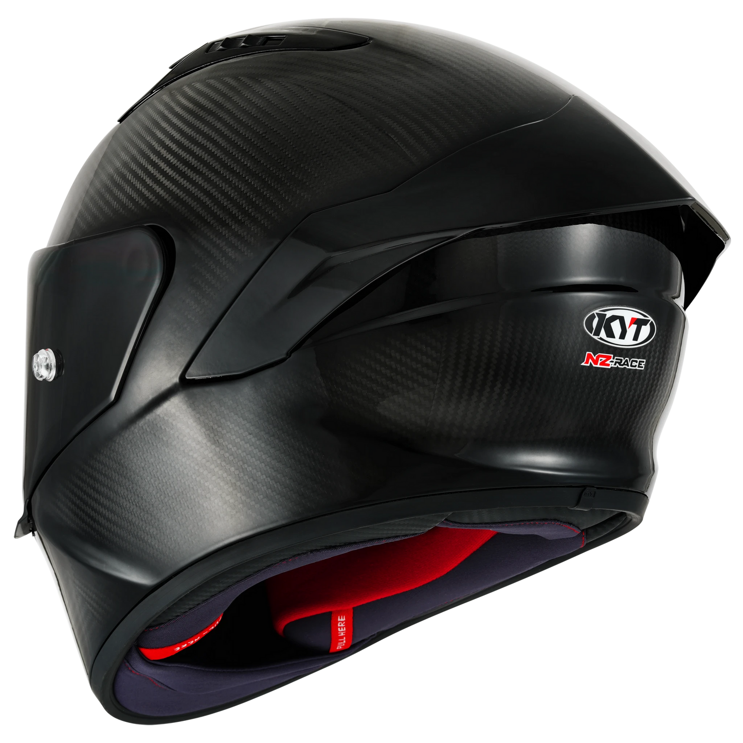 KYT NZ-Race Full Face Carbon Motorcycle Helmets | Carbon Gloss | KYT Americas