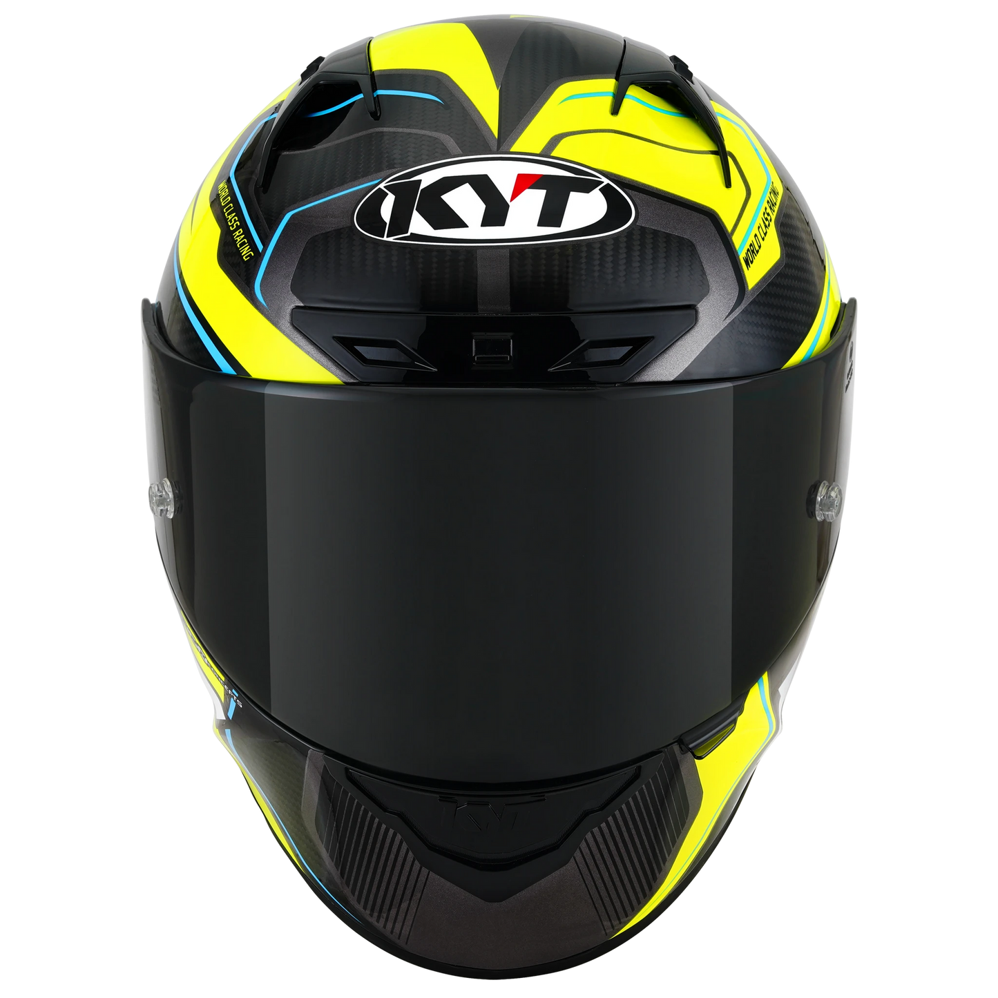 KYT NZ-Race Full Face Carbon Motorcycle Helmets |  Carbon Competition Yellow | KYT Americas