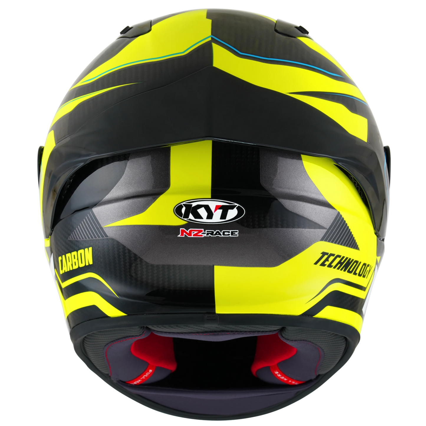 KYT NZ-Race Full Face Carbon Motorcycle Helmets |  Carbon Competition Yellow | KYT Americas