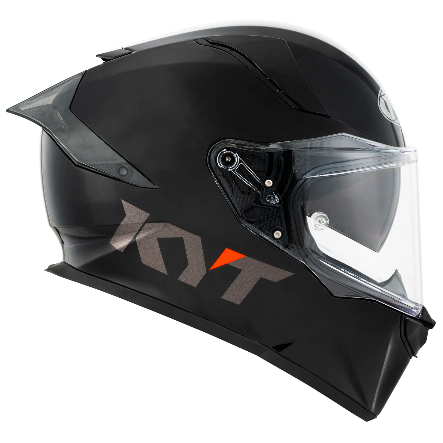 KYT R2R Full Face Solid Color Motorcycle Helmets | Plain Matte Black | KYT Americas