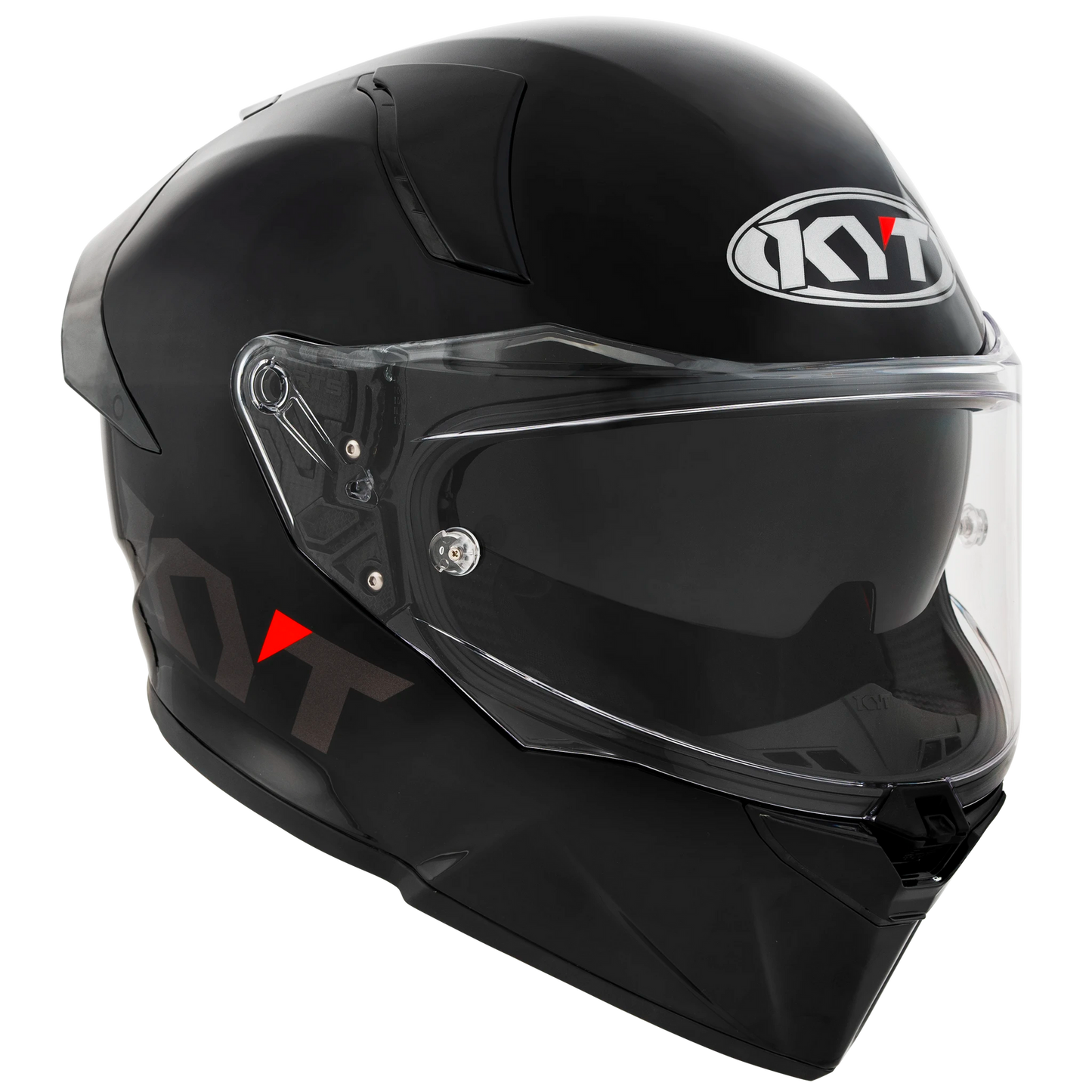 KYT R2R Full Face Solid Color Motorcycle Helmets | Plain Matte Black | KYT Americas